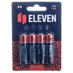 Батарейка Eleven AA (LR6) алкалиновая, BC4