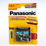 Батарейка Panasonic Alkaline Power BRONZE LR6 BL-4 АА /со стикером/