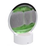 СТАРТ Светильник декоративный Sands RGB, зеленый, высота 20см, microUSB/3AA (не в компл.) 