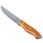 нож кухонный деревянная ручка лезвие 14см KM 5067 уп12 