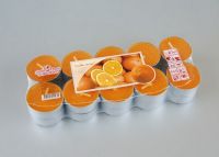 001707 свеча в гильзе ароматизированная апельсин 20шт