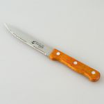 нож кухонный деревянная ручка лезвие 5
