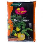 Почвогрунт «Цветочный рай» питательный для цитрусовых 3 л